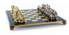 Шахматы Manopoulos «‎Средневековые рыцари»‎ S12GRE на зеленом поле фото 2 — ElitPodarok