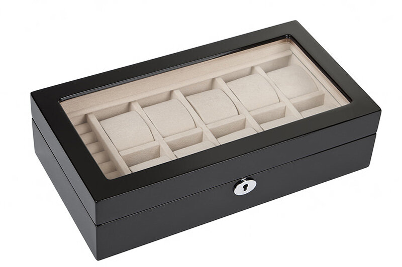 Шкатулка Rothenschild для хранения часов RS-841-10BCJ фото 1 — ElitPodarok