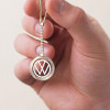 Золотой брелок «Volkswagen / Фольксваген»  фото 3 — ElitPodarok