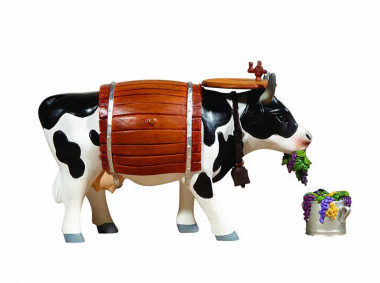 Коллекционная статуэтка «Clarabelle the Wine Cow» Cow Parade  — ElitPodarok