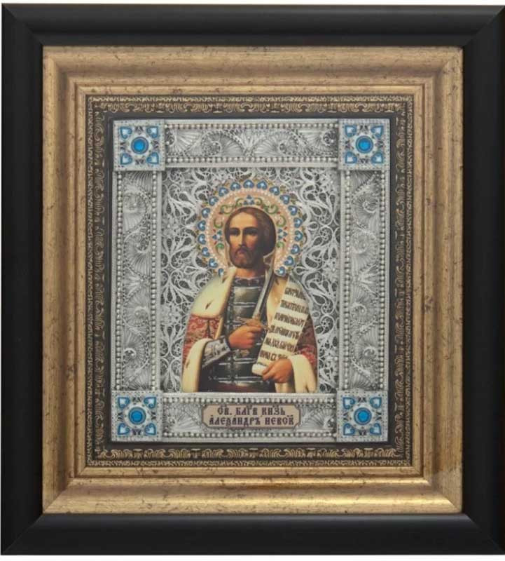 Икона «Святой благоверный князь Александр» фото 1 — ElitPodarok