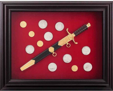 Подарочная картина «Кортик и корабли» — ElitPodarok