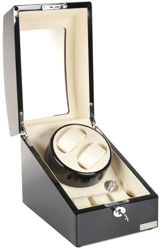 Шкатулка Salvadore для подзавода 2 часов L0023-4 BL фото 1 — ElitPodarok