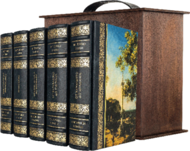 Ексклюзивна книга «Скарби Італії. Вітторіо Згарбі» (серія з 5 книг) — ElitPodarok