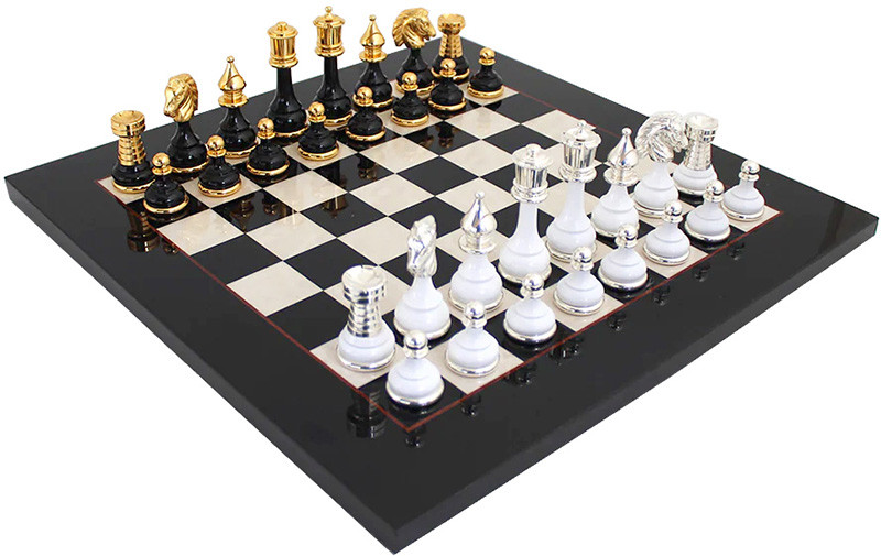 Шахи Italfama Класика Staunton 154GS+419AW фото 1 — ElitPodarok