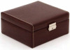 Шкатулка для хранения часов Friedrich Lederwaren Bond 6 коричневый фото 3 — ElitPodarok