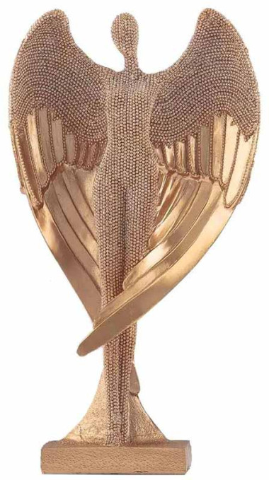 Подарок  скульптура с позолотой богиня победы «Ника» — ElitPodarok