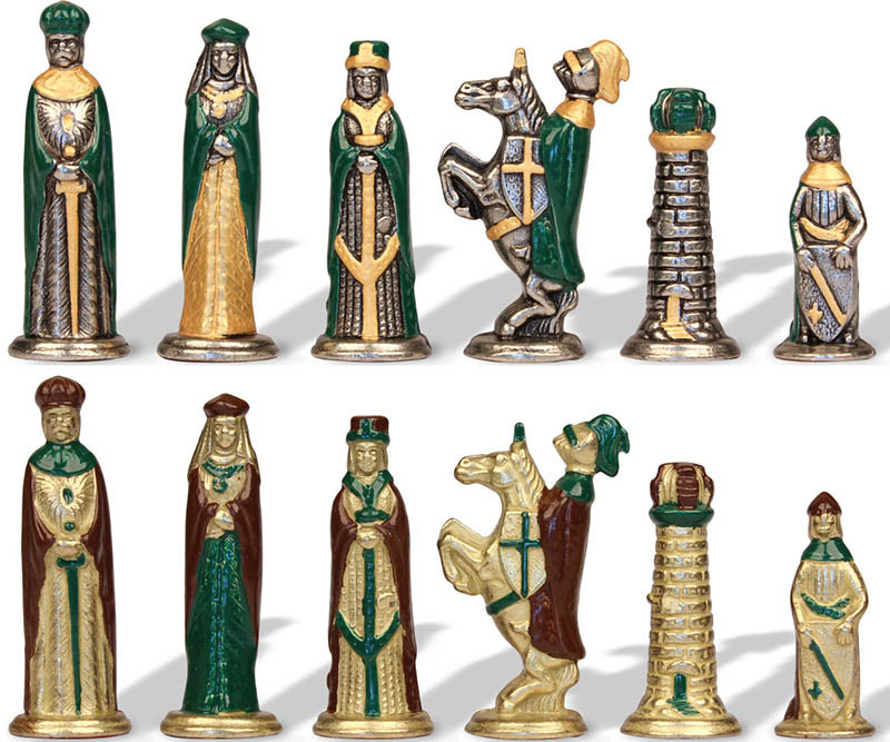 Шахматные фигурки Italfama Medioevale 19-71 фото 1 — ElitPodarok