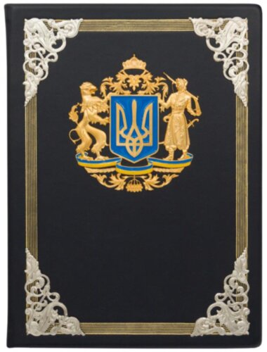 Папка для документов с трезубцем — ElitPodarok