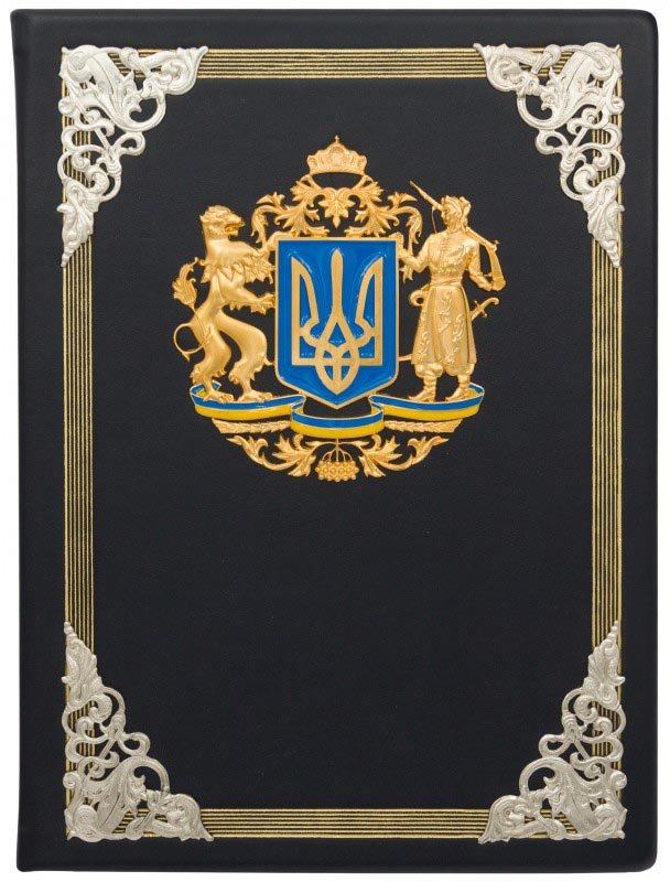 Папка для документов с трезубцем фото 1 — ElitPodarok