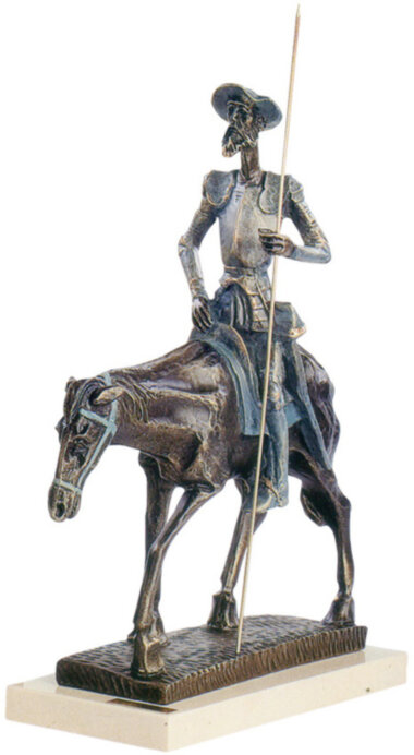 Скульптура «Дон Кихот на коне» от А.Anglada — ElitPodarok