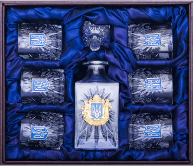 Подарочный набор графин и бокалы «Козацтво» — ElitPodarok