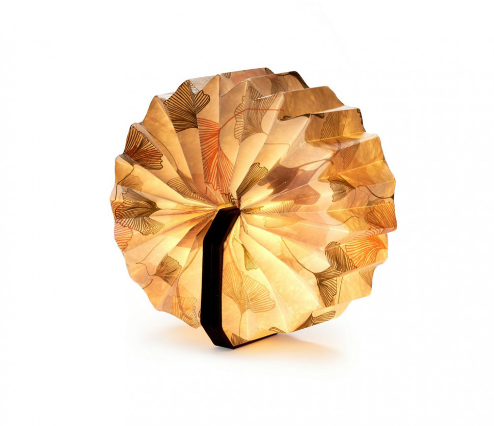 Світильник на акумуляторі Velvet ACCORDION Gucci Gingko (Англія), зелений фото 1 — ElitPodarok