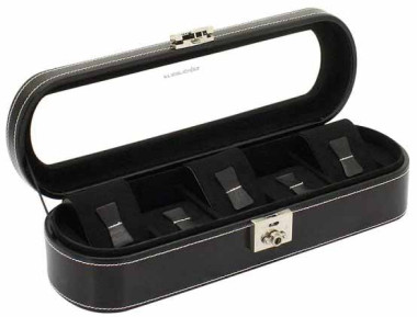 Шкатулка для хранения часов Friedrich Lederwaren London 5 — ElitPodarok