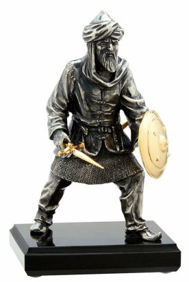 Скульптура «Сарацин» с мечом фото 1 — ElitPodarok