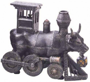 Статуэтка корова «Moo Choo-All Aboard!» Cow Parade — ElitPodarok