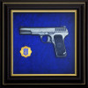 Картина «Пістолет ТТ та емблема МВС‎» фото 1 — ElitPodarok