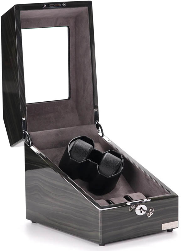 Шкатулка Salvadore для подзавода 2 часов 024/2GRY/F9 1x2 фото 1 — ElitPodarok