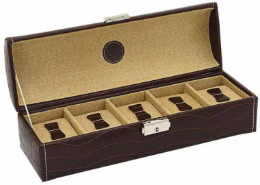 Шкатулка для хранения часов Friedrich Lederwaren Le Croc 5 — ElitPodarok