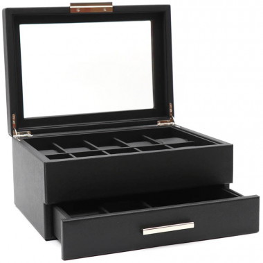 Шкатулка для хранения часов Salvadore LTH/10/BL./JW — ElitPodarok