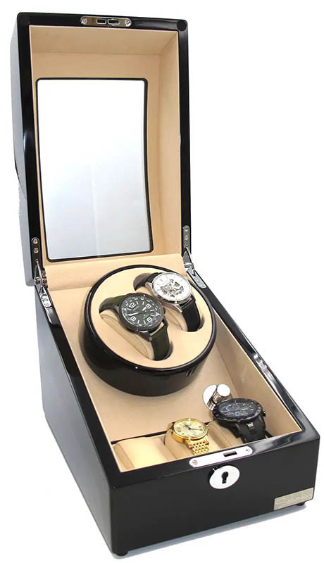 Шкатулка Salvadore для подзавода 2 часов 3024/BC1/F5 фото 1 — ElitPodarok