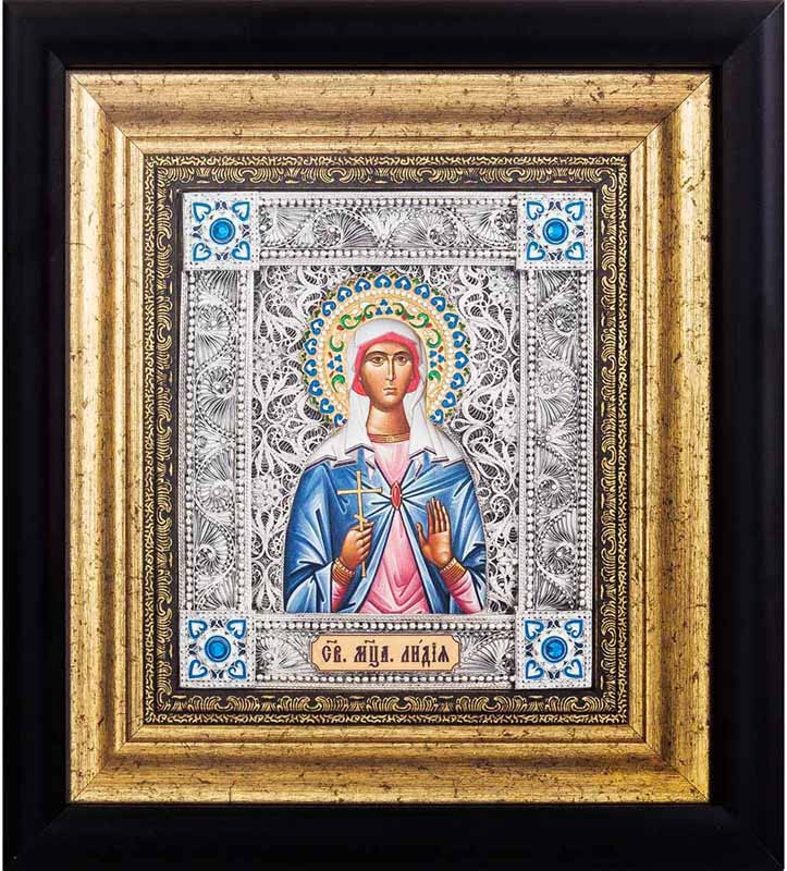 Ікона «Свята мучениця Лідія Іллірійська» фото 1 — ElitPodarok