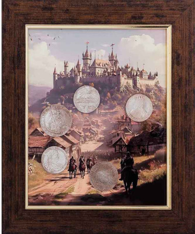 Композиція подарункова «Замок та лицарі» — ElitPodarok