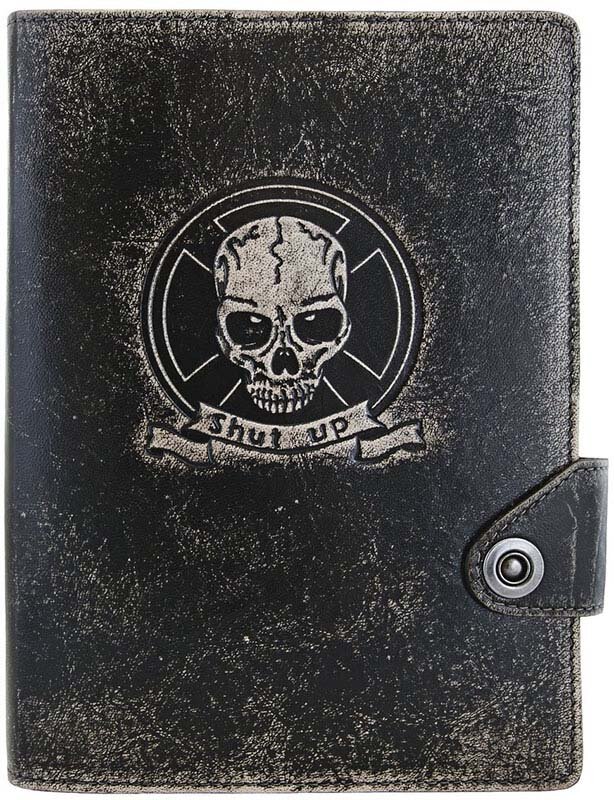 Кожаный ежедневник Оптимус Черный фото 1 — ElitPodarok