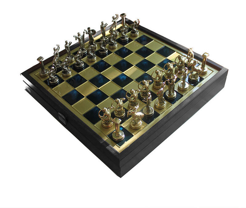 Шахи Manopoulos "Геркулес" SK5BLU, сині фото 1 — ElitPodarok