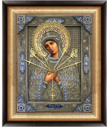 Икона Богоматерь Семистрельная — ElitPodarok