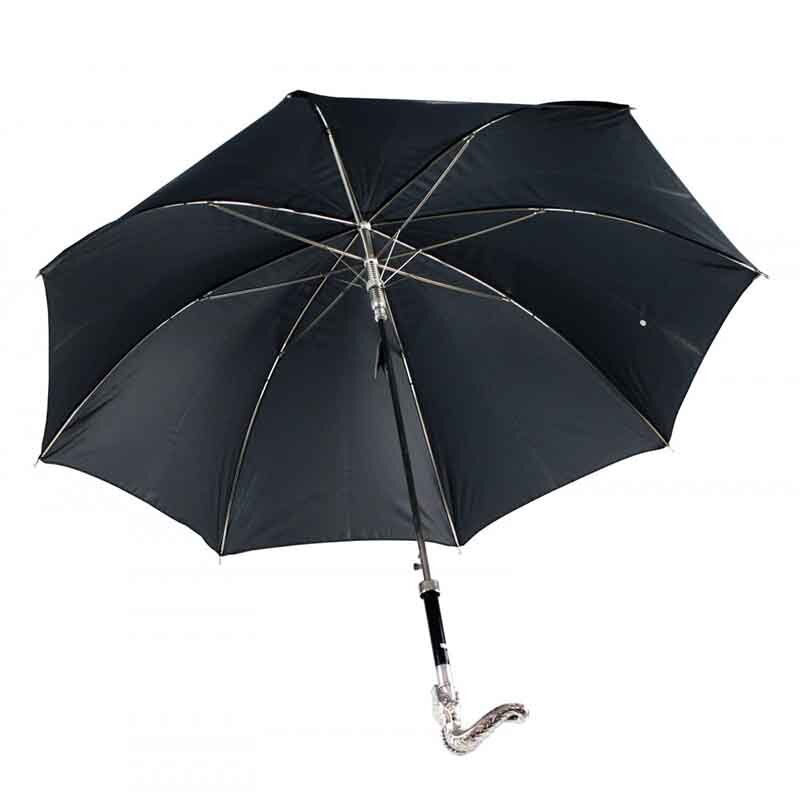 Зонт мужской двойной «Змея», Silver от WALKING STICKS фото 1 — ElitPodarok