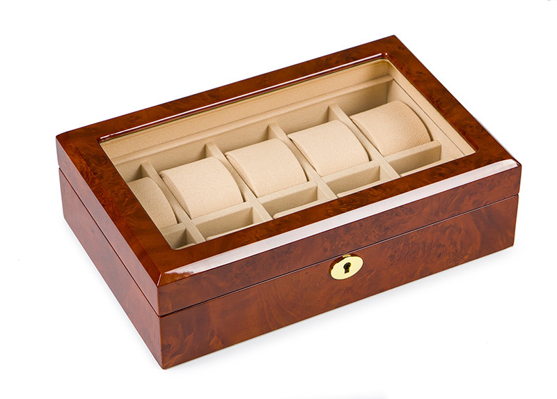Шкатулка Rothenschild для хранения часов RS-804-10DBC фото 1 — ElitPodarok