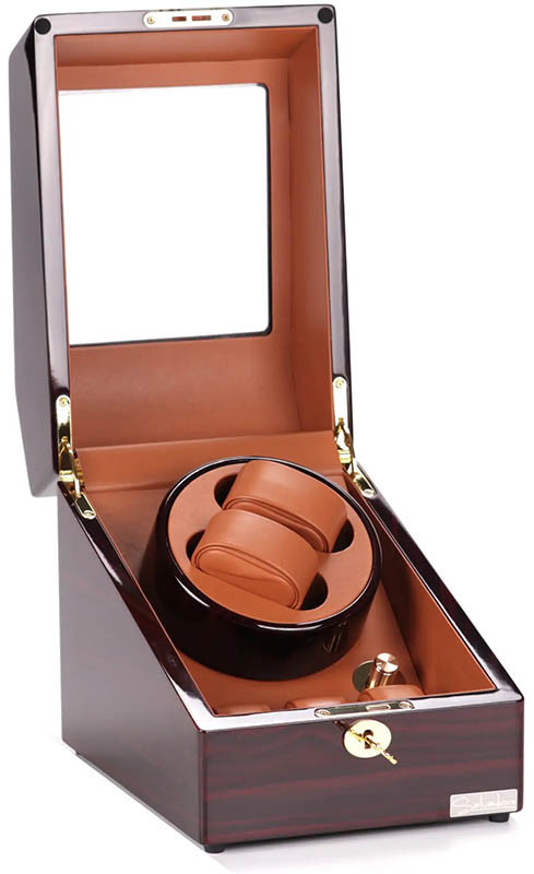Шкатулка Salvadore для подзавода 2 часов 024/EBr/F5 1x2 фото 1 — ElitPodarok
