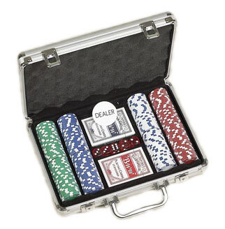 Набір для покеру в алюмінієвому кейсі фото 1 — ElitPodarok