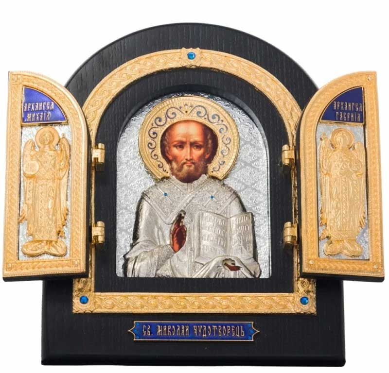 Складень «Николай Чудотворец» фото 1 — ElitPodarok