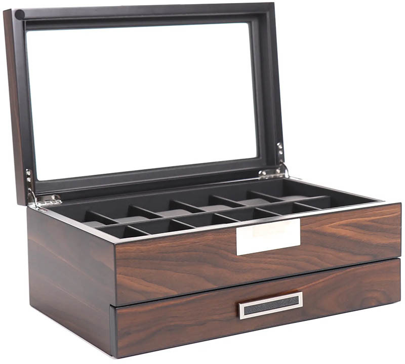 Шкатулка для хранения часов и украшений Salvadore WB/2382/12.EB/JW фото 1 — ElitPodarok