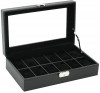 Шкатулка для хранения часов Salvadore PB/1098/12.BL фото 1 — ElitPodarok