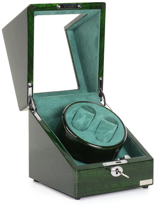 Шкатулка Salvadore для подзавода 2 часов 1051/GEEF/FD5 1х2 фото 1 — ElitPodarok