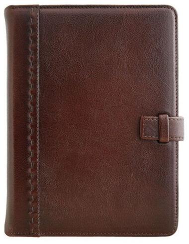 Кожаный ежедневник Шарм Коричневый — ElitPodarok