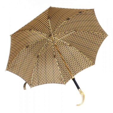 Парасолька жіноча подвійна «Риба», Silver від WALKING STICKS — ElitPodarok