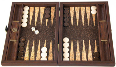 Подарункові нарди Manopoulos Cork з натуральної пробки BFF3CUB — ElitPodarok