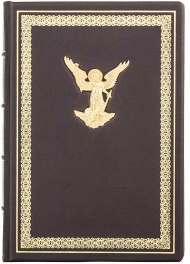 Ежедневник кожаный «Ангел» — ElitPodarok