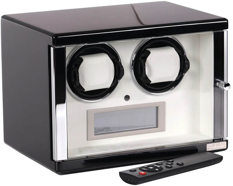 Шкатулка Salvadore для подзавода 2 часов SLX/3202-BRW 2x2 фото 1 — ElitPodarok