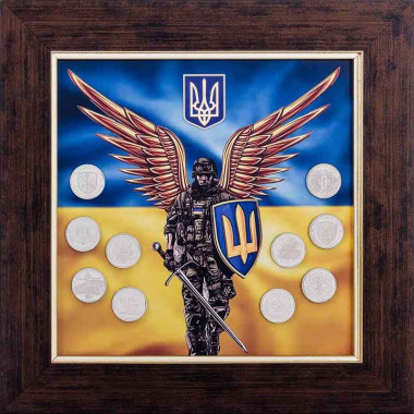 Подарункова композиція «Ангел-захисник України» — ElitPodarok