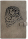 Кожаный ежедневник Сова фото 1 — ElitPodarok