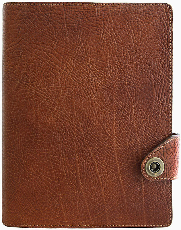 Кожаный ежедневник Планер Коричневый фото 1 — ElitPodarok