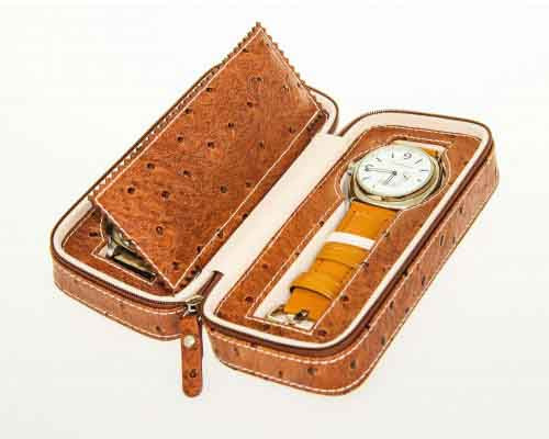 Шкатулка для хранения часов Salvadore 2W-OS-DBR/PU фото 1 — ElitPodarok