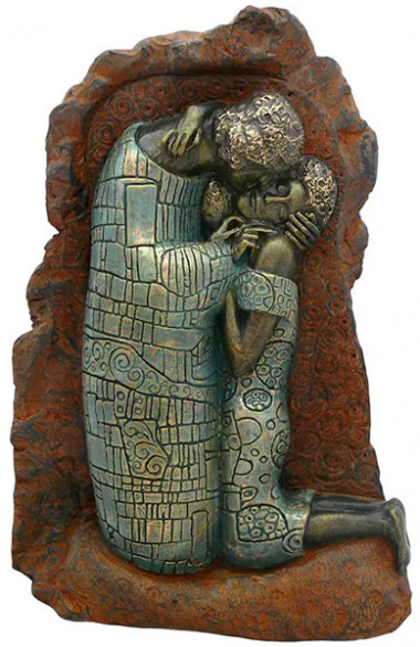 Скульптура «Клімт. Поцілунок» від А.Anglada — ElitPodarok