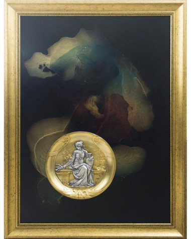 Авторське ексклюзивне панно «Прекрасна дама»‎ — ElitPodarok