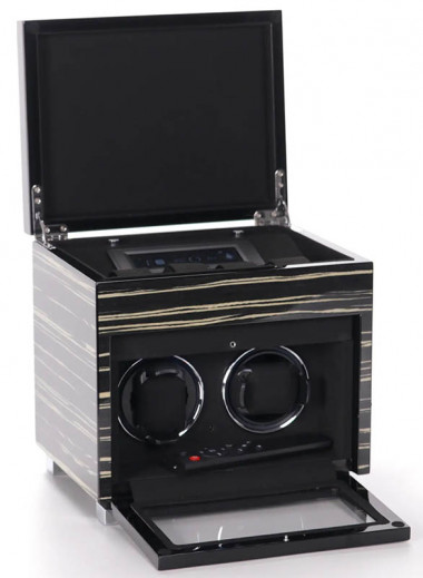 Шкатулка Salvadore для подзавода 2 часов R12411 2x2 — ElitPodarok